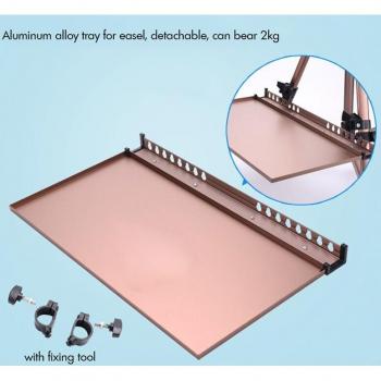 Aluminum Easel Tray with Fixing Tools