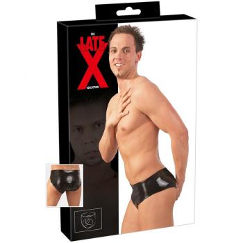 Veste intérieure latérale en latex pour anus, M‑L