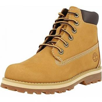 Bottes Timberland Courma Kid à 6 avec fermeture zippée latérale, blé nubuck
