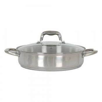 Cacerola Baja de Inducción Quttin 28 cm – 4.3 l – Compatibilidad Total con Cocinas