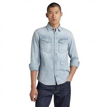 Camisa G-Star Raw Slim Denim Corte Ajustado para Hombre