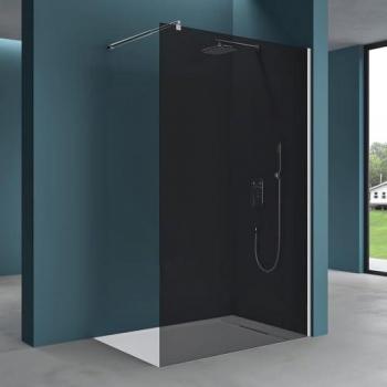 Pare-douche Fumée 80x200 Easy Clean Verre Trempé 10mm