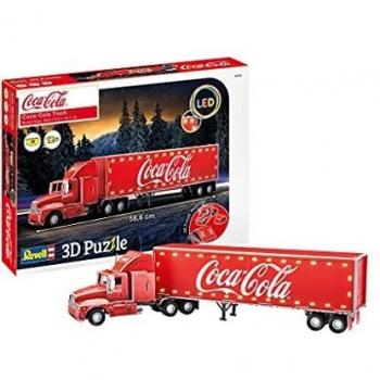 3D Coca-Cola Truck Puzzle with LED