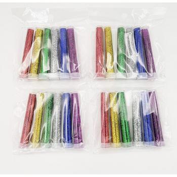 6Pcs Glitter Potten voor DIY Slijm en Ambachtelijke Projecten
