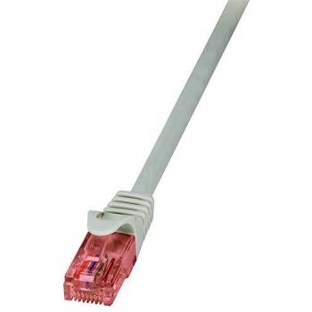 LogiLink RJ45/RJ45, 30 m cable de red Cat6 U/UTP (UTP) Gris