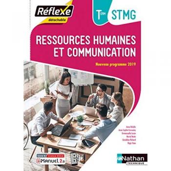 Ressources humaines et communication Term STMG (Pochette Réflexe) Livre + licence élève