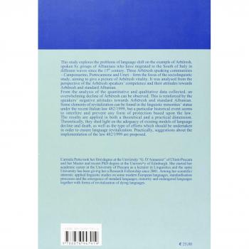 Language decline and death in three Arbëresh communities in Italy. A sociolinguistic study