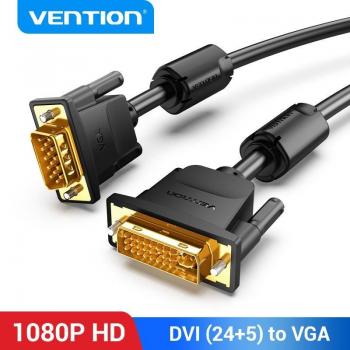 Vention 1M DVI-D 24+1 to VGA HD Adapter