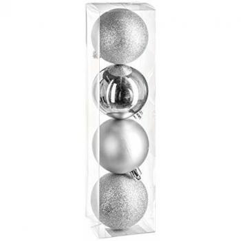 Féérie Lights Kit déco sapin Noël 4 pièces argent