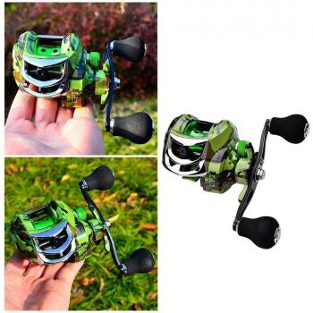 Moulinet de pêche Baitcasting Low Profile 19 1BB 9.1:1 8kg G9D4