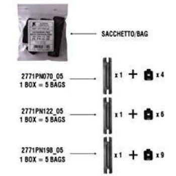 Giunzione Aldeghi barre mensole easy system 1980 2771 AL (Pz 5)