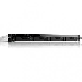 1U ASUSTOR LockerStor 4RD NAS Rack with Intel Atom C3538 & 8 GB DDR4 (Grey)