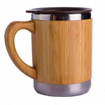 Eco-Friendly Bamboo Travel Cup