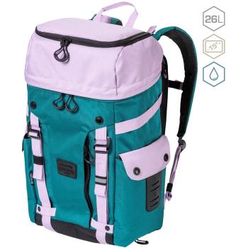 Studentský batoh Meatfly Scintilla 26 L Tmavě Zelený a Levandulový