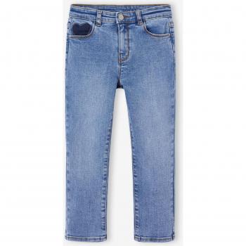 Jean slim large pour fille