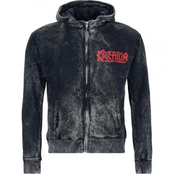 Anthrazit Kapuzenjacke „Pleasure To Kill“ – Kreator S