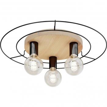 Envostar Bridge 3-Light Round Ceiling Lamp