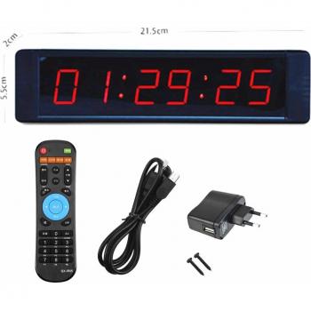 Remote-Controlled Countdown Clock for Fitness