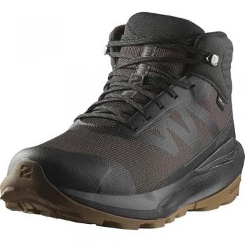 Salomon Elixir Waterproof Trekking Shoes – Men’s Phantom Black Asphalt, 7 US (25.5 cm)