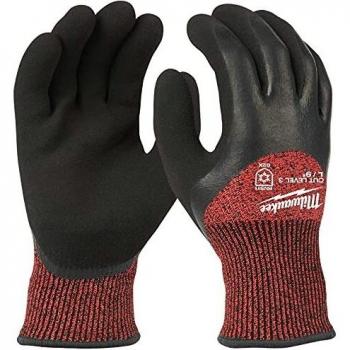 Guantes de látex rojo Milwaukee