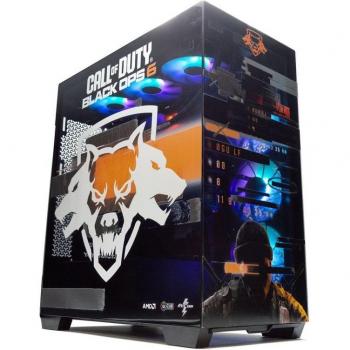 AMD Ryzen 7 9800X3D PCCom iCUE 32 Go SSD 2 To RX 9070 XT