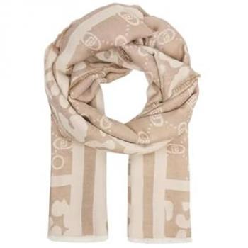 Stola Liu Jo Jacquard Mon 2F5040 T0300 Beige Raffinata