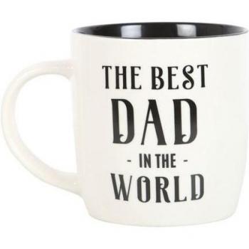 Beste Papa In De Wereld Mok Zwart/Wit