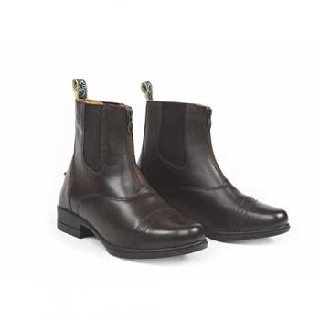 Rosetta Brown Leather Riding Boots – Short, UK 3 / EU 35