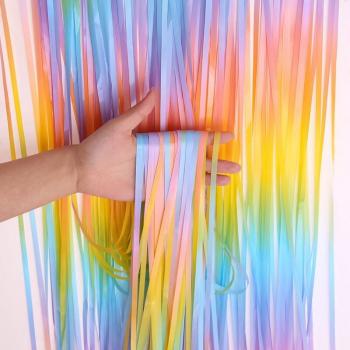 1x2m Foil Tinsel Curtain for Baby Shower