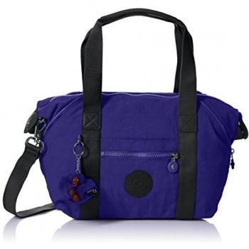 Kipling Art Mini Handtasche für Damen, Farbe Lavendel, Abmessungen: 34 x 21 x 18.5 cm
