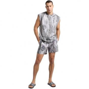 Carlo Colucci Badeshorts mit Strickmuster