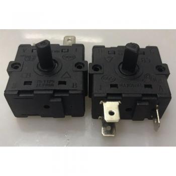 Calentador de ambiente eléctrico 3 posiciones, selector rotativo, CA 250V 16A