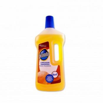 Pronto de SC Johnson, Limpiador Jabonoso Suelos y Muebles de Madera, 750 ml