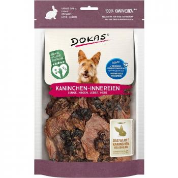 Dokas Kaninchen Innereien Premium (Lunge, Magen, Leber, Herz) – 700 g
