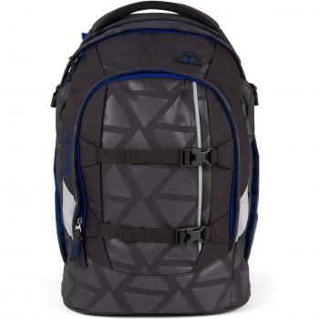 SATCH Black Triad Kinderrucksack 45 cm – Schwarz Heatemboss (SAT‑SIN‑001‑9C5)