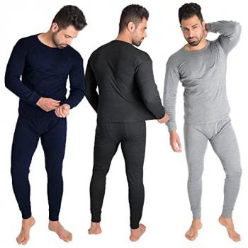 Outdoor‑Thermounterwäsche Black Snake 3er Set für Herren