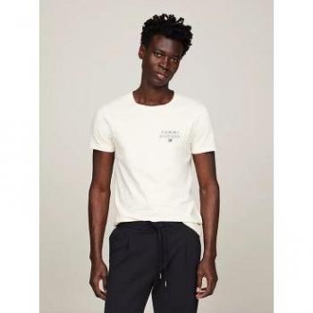 Camicia Uomo Tommy Hilfiger Arte Ivory