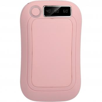 3-in-1 Rechargeable Hand Warmer Power Bank Flashlight with LCD