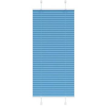 Tecido Poliéster VidaXL Azul Plissada Cega 65x100cm