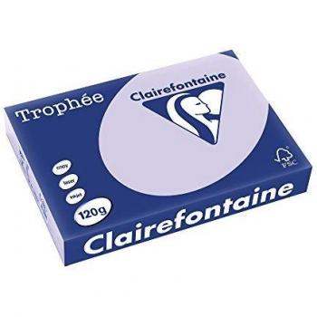 Clairefontaine Trophée Colour Paper, A4 120gsm, Lilac, Ream of 250