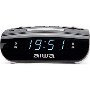 CR-15 despertador Reloj despertador digital Negro, Aiwa CR-15