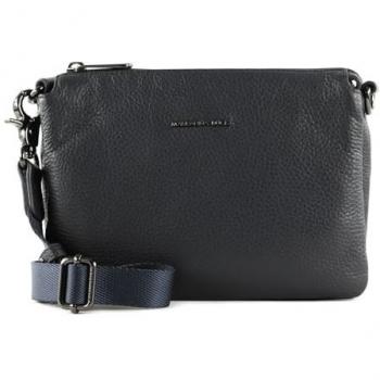 Mandarina Duck Mellow Leder Pochette FZT82 Schwarz Damen