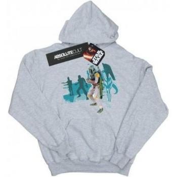 Abrigo Deportivo Hombre Star Wars: Hoodie Inspirado en Boba Fett