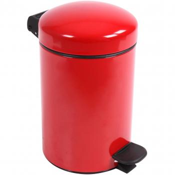 Poubelle de salle de bain 3L Prosper rouge
