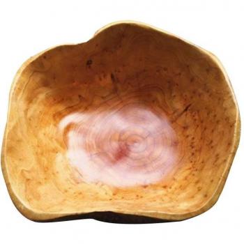 Innovative Carved Wooden Nut Dish