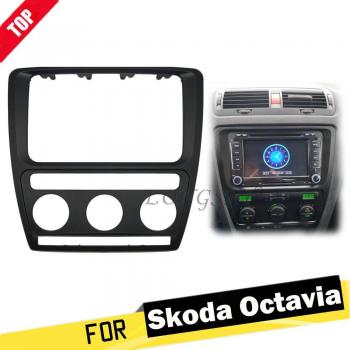 LONGHSI DVD-Rahmen für Skoda Octavia (Automatische Aircon)