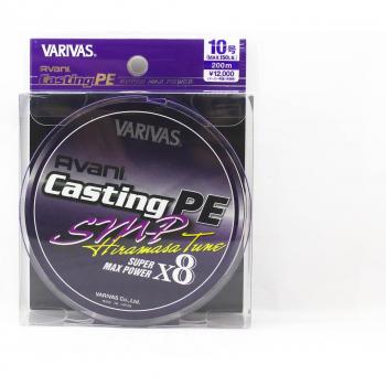 Línea PE Avani SMP 200m 10 150lb Varivas Púrpura
