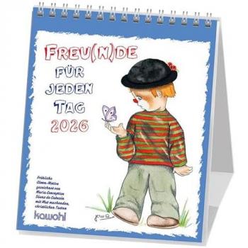 Aufstellkalender »Freu(n)de für jeden Tag 2026«