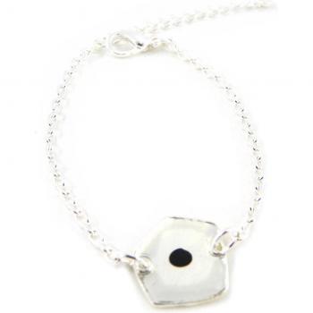 NOA Bracciale ‘Les Acidulés’ Bianco Scuro e Grigio