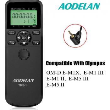 Temporizador LCD AODELAN TRS‑C6 para Olympus E‑M1 III, E‑M1 II y E‑M1X